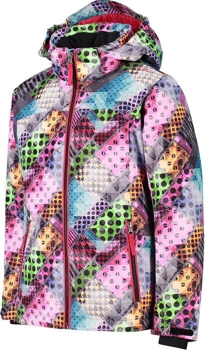 Куртка лижна KID G JACKET SNAPS HOOD 39W2085-00ZM CMP 152 Розовий — фото 3