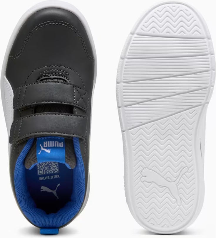 Кеди дитячі Courtflex V3 V PS 39764213 Puma 1,5K (34) Темно-сірий — фото 6