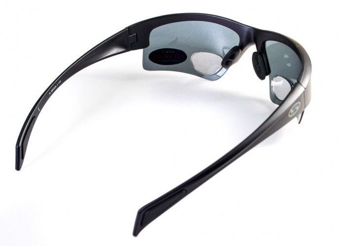 Бифокальные поляризационные очки BluWater Bifocal-2 (+3.0) Polarized (gray) серые — фото 4