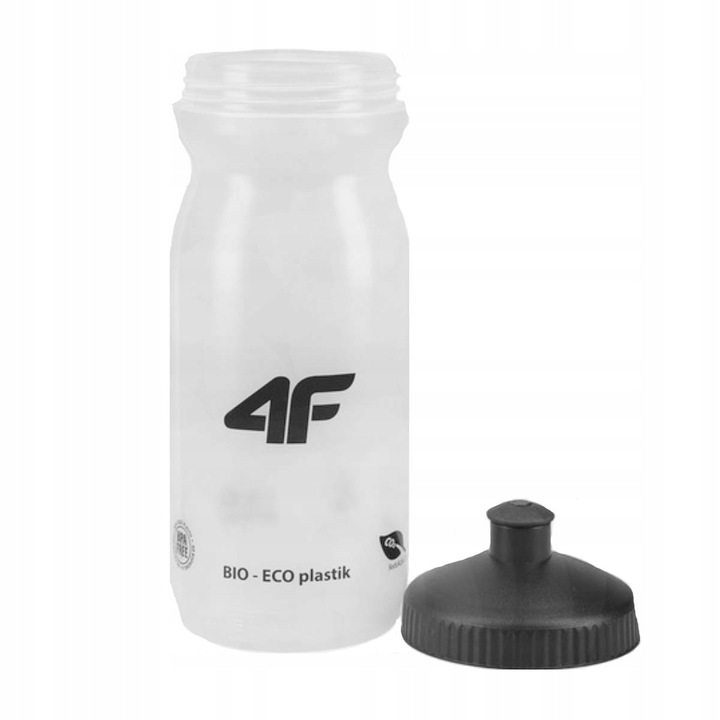 Пляшка для води 4FSS23ABOTU009-20S 4F ONE SIZE Чорний — фото 1
