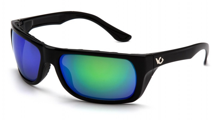 Очки поляризационные защитные Venture Gear Vallejo Polarized (green mirror), зеркальные сине-зеленые — фото 1