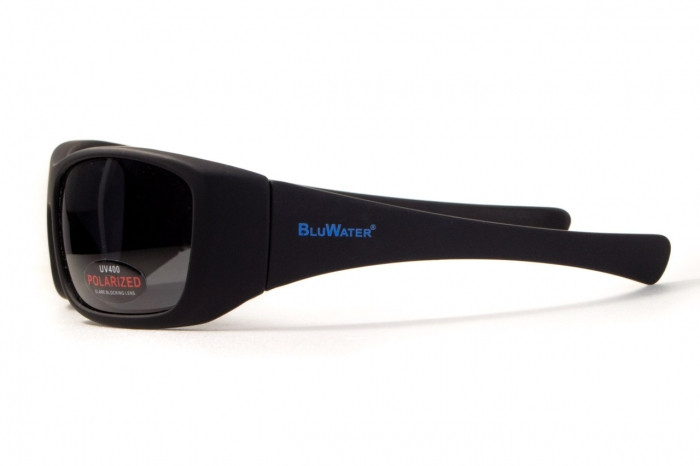 Очки поляризационные BluWater Paddle Polarized (gray) серые — фото 3