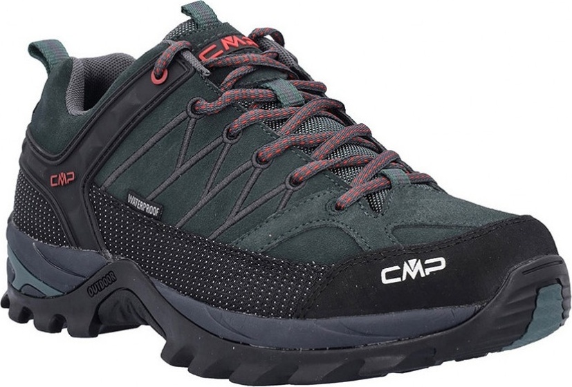 Кросівки RIGEL LOW TREKKING SHOES WP 3Q13247-11FP CMP 44 Зелений — фото 2