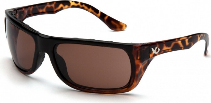 Очки защитные открытые Venture Gear Vallejo Tortoise (bronze) Аnti-Fog, коричневые — фото 2