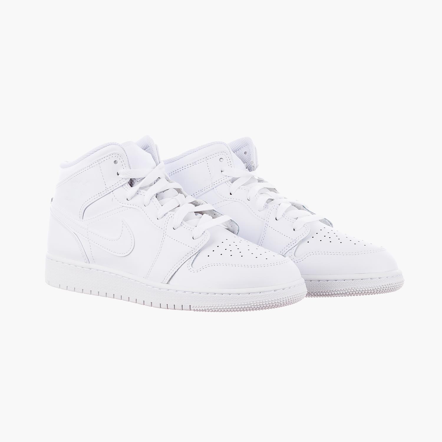Кросівки жіночі Jordan 1 Mid (Gs) (554725-136) — фото 6