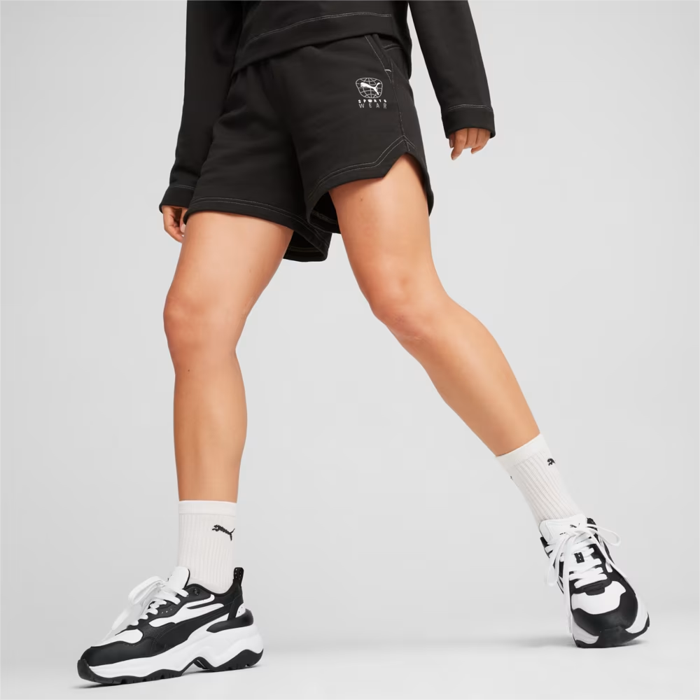 Спортивні шорти BETTER SPORTSWEAR Shorts 67900901 Puma L Чорний — фото 1