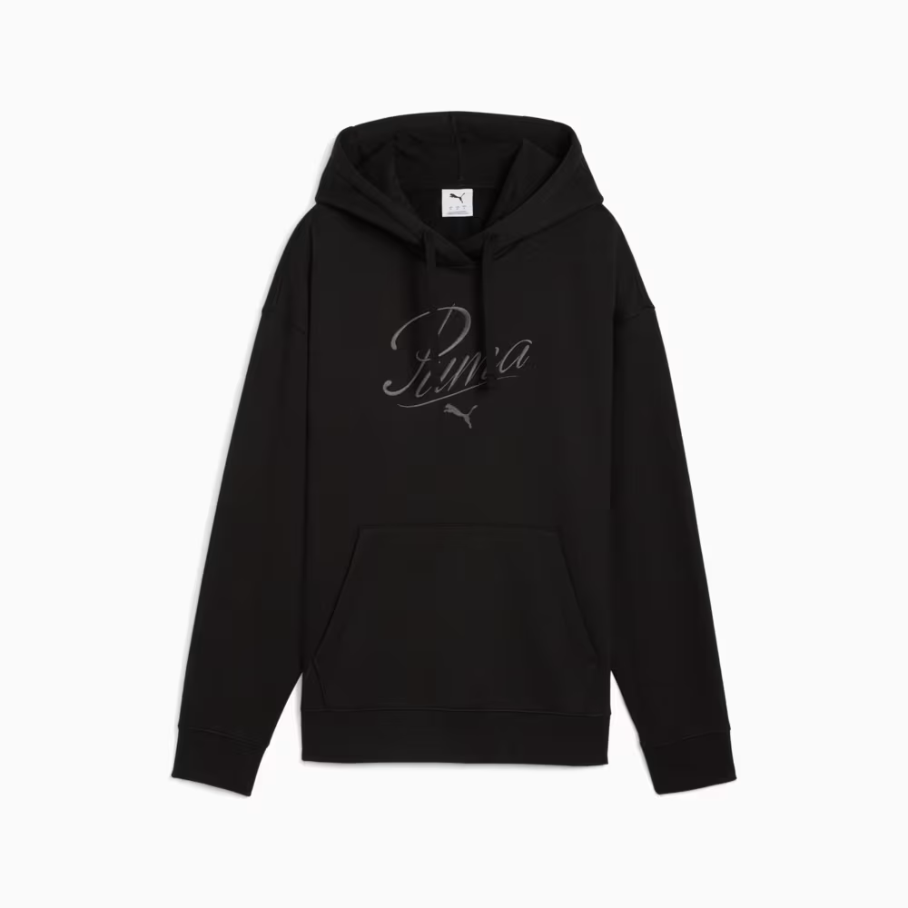 Худі ESS SCRIPT Comfort Hoodie FL 68807201 Puma L Чорний — фото 1