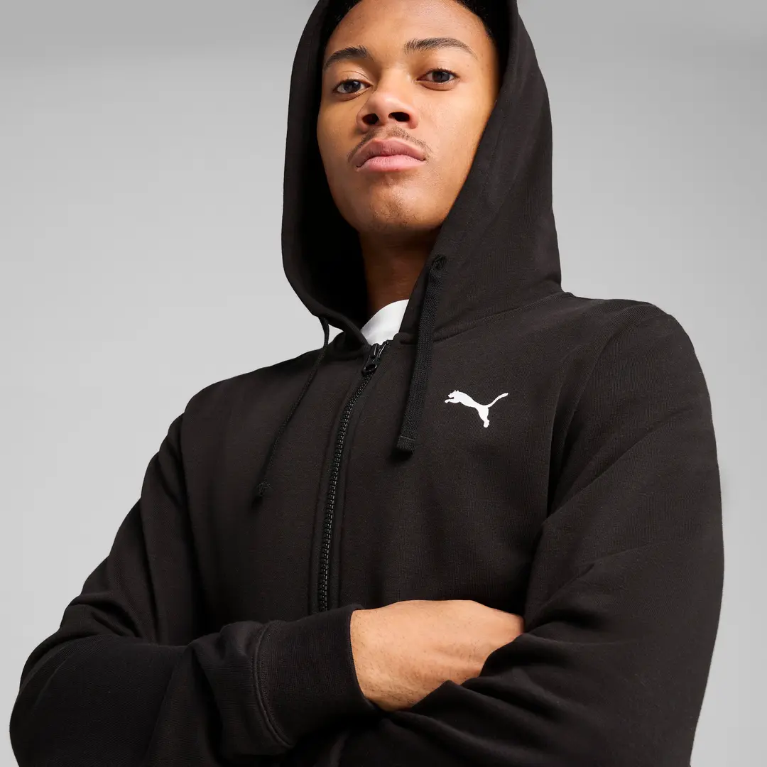 Худі ESS Full-Zip Hoodie 68259201 Puma 3XL Чорний — фото 1