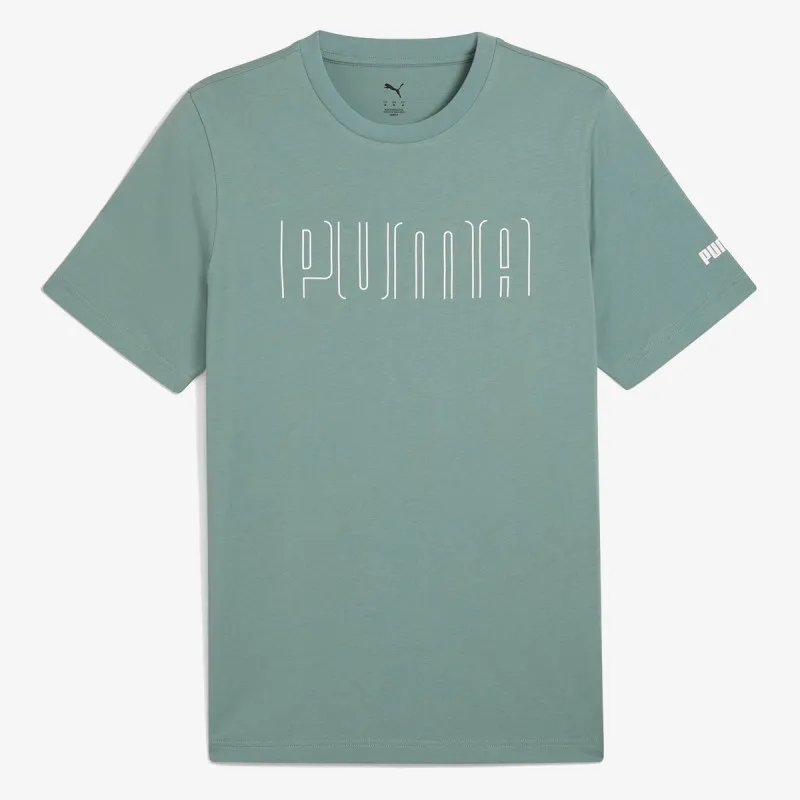 Футболка PUMA SPORT Graphic Tee 68461730 Puma S Фісташковий — фото 1