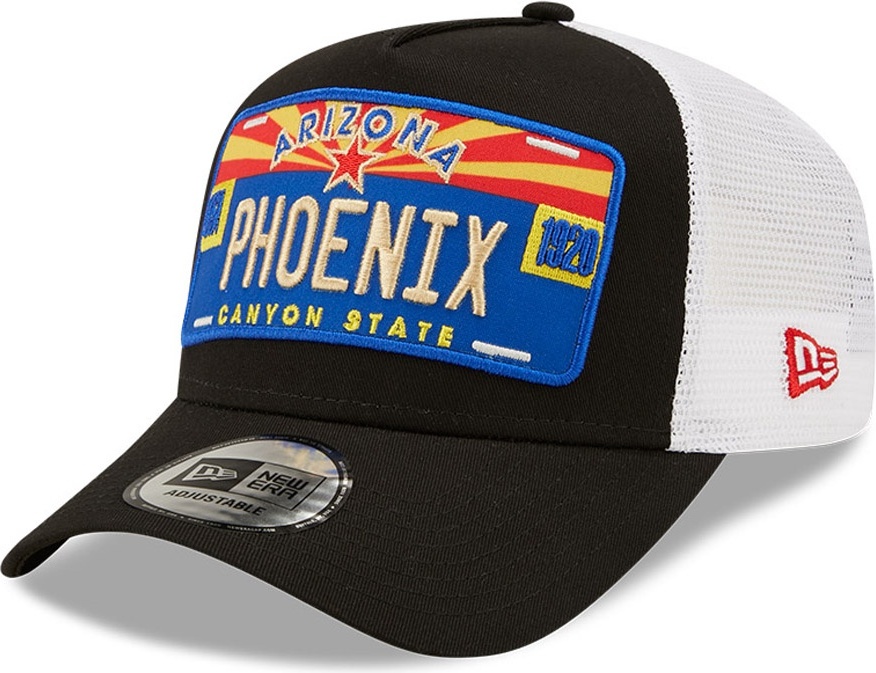 Бейсболка LICENSE PLATE TRUCKER NEWERA 60222517N0H-BLK New Era o/s (Б/р) Чорний — фото 2