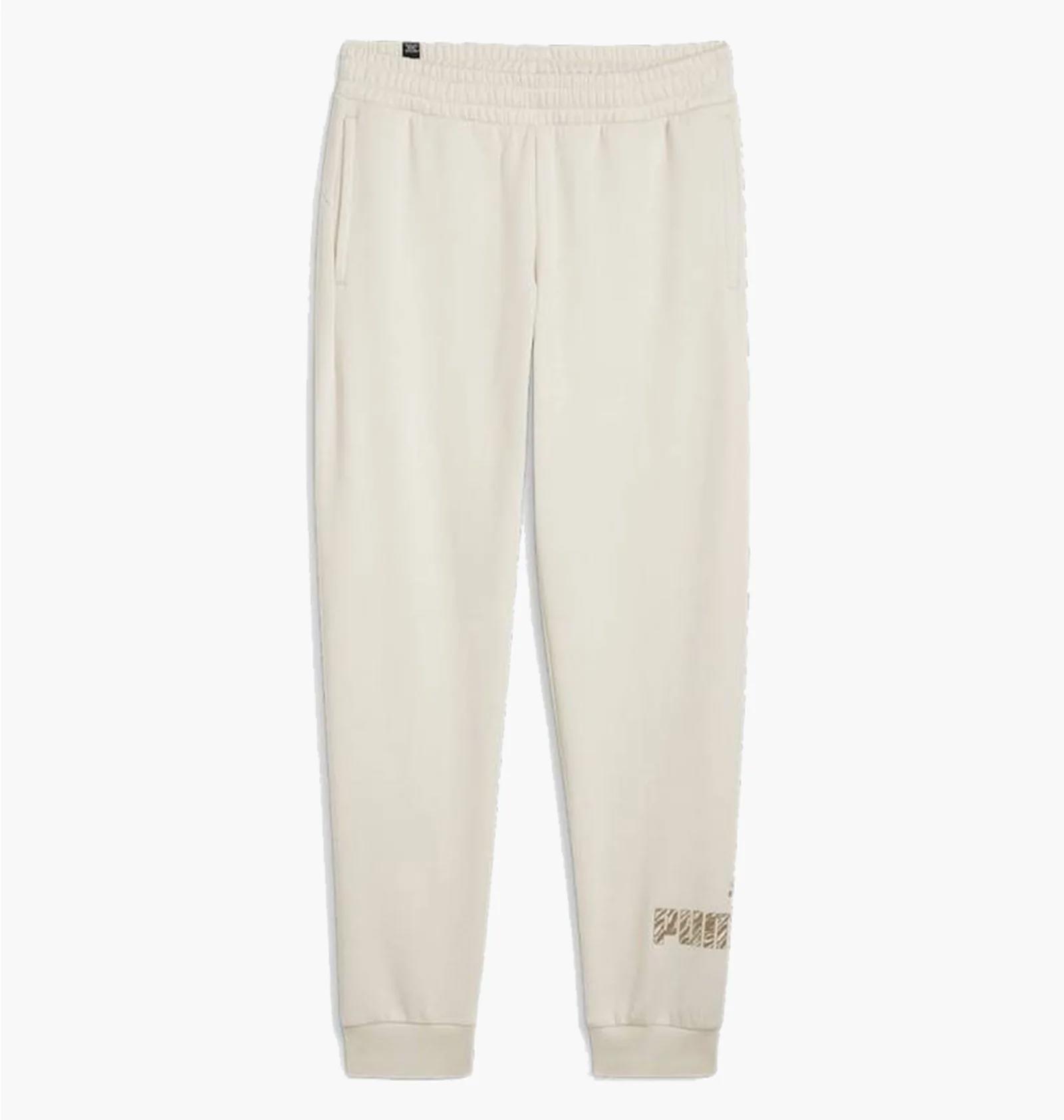 Брюки жіночі Puma Ess+ Animal Pants Fl Beige (681496-87) — фото 1