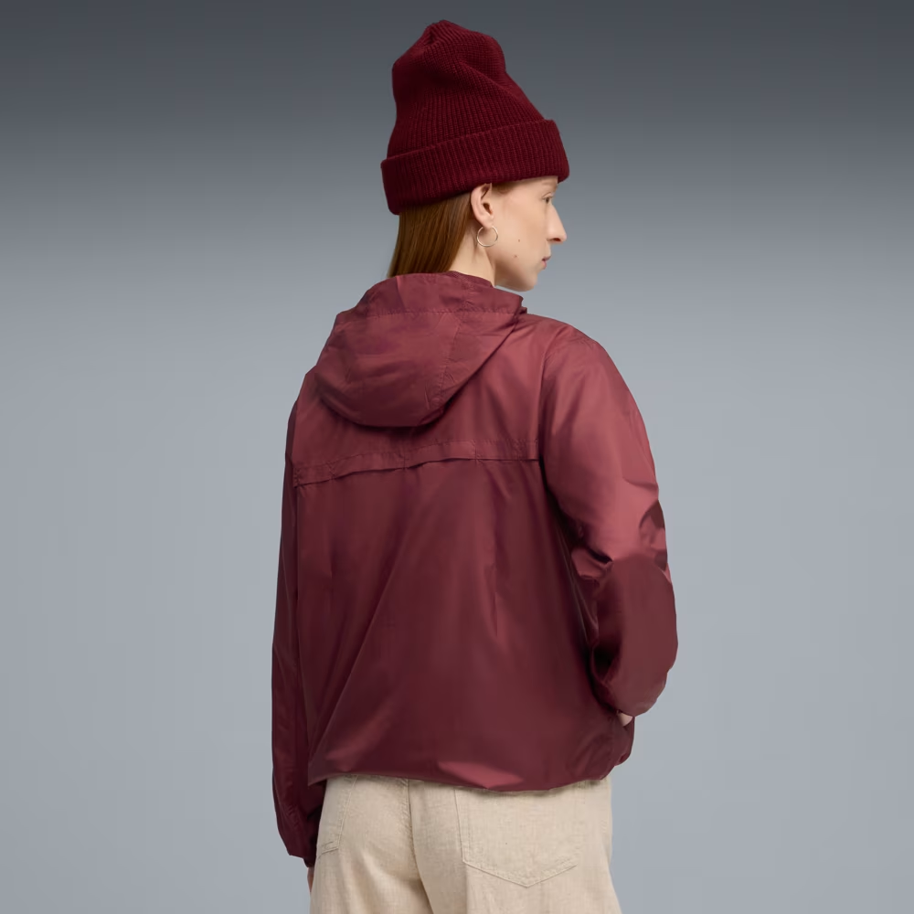 Вітрівка Ess Regular Windbreaker 68513396 Puma L Бордовий — фото 1