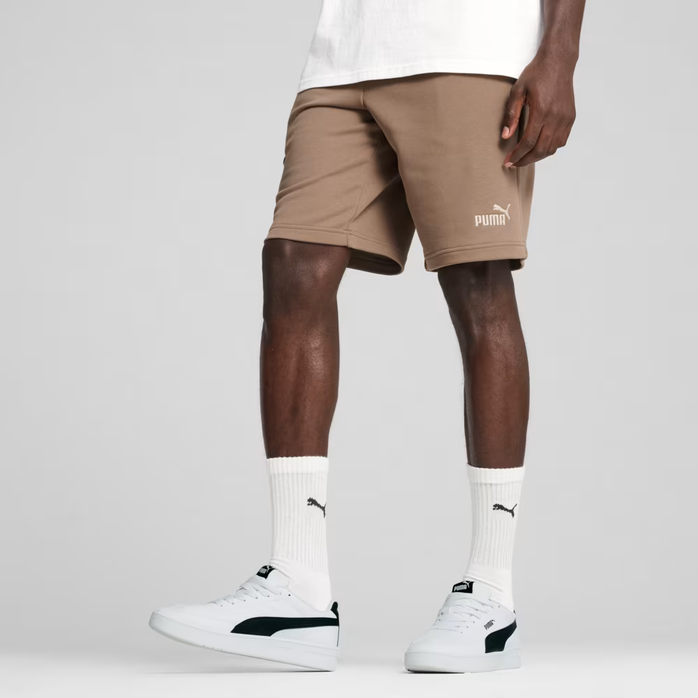 Спортивні шорти ESS No. 1 Logo Shorts 68259593 Puma 3XL Світло-коричневий — фото 3