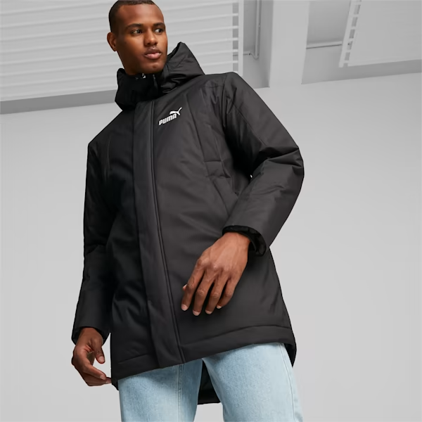 Парка Hooded Padded Parka 67537901 Puma XXL Чорний — фото 3