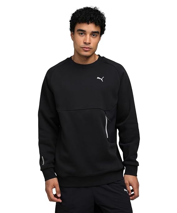 Світшот-крю PUMA BLUZA TECH RELAXED FL — фото 1
