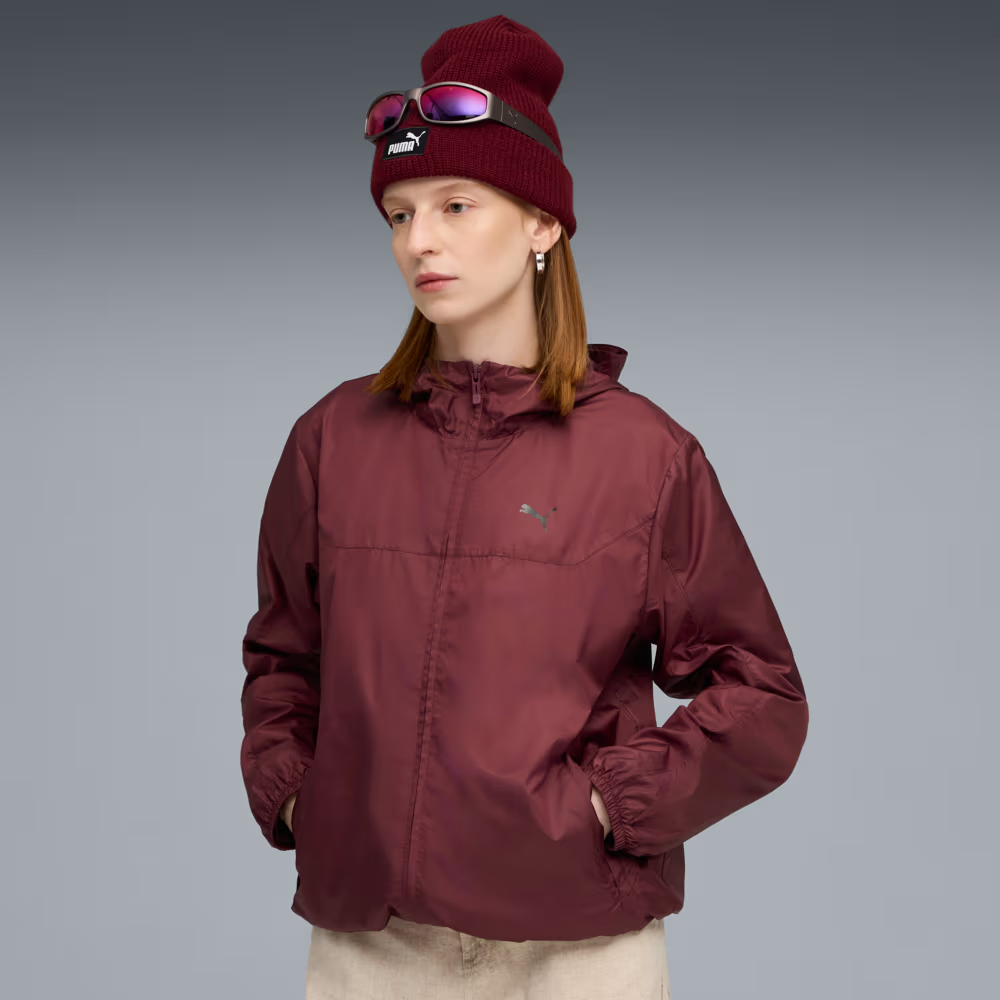 Вітрівка Ess Regular Windbreaker 68513396 Puma L Бордовий — фото 3