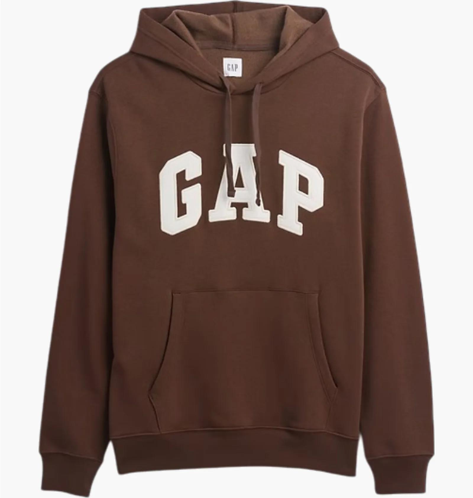 Кофта чоловіча Gap Relaxed Logo Brown (681925141) — фото 1