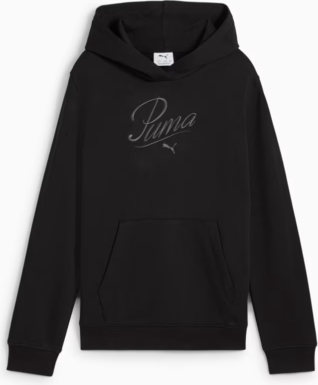 Худі підліткове ESS SCRIPT Hoodie 68580601 Puma 140 Чорний — фото 5