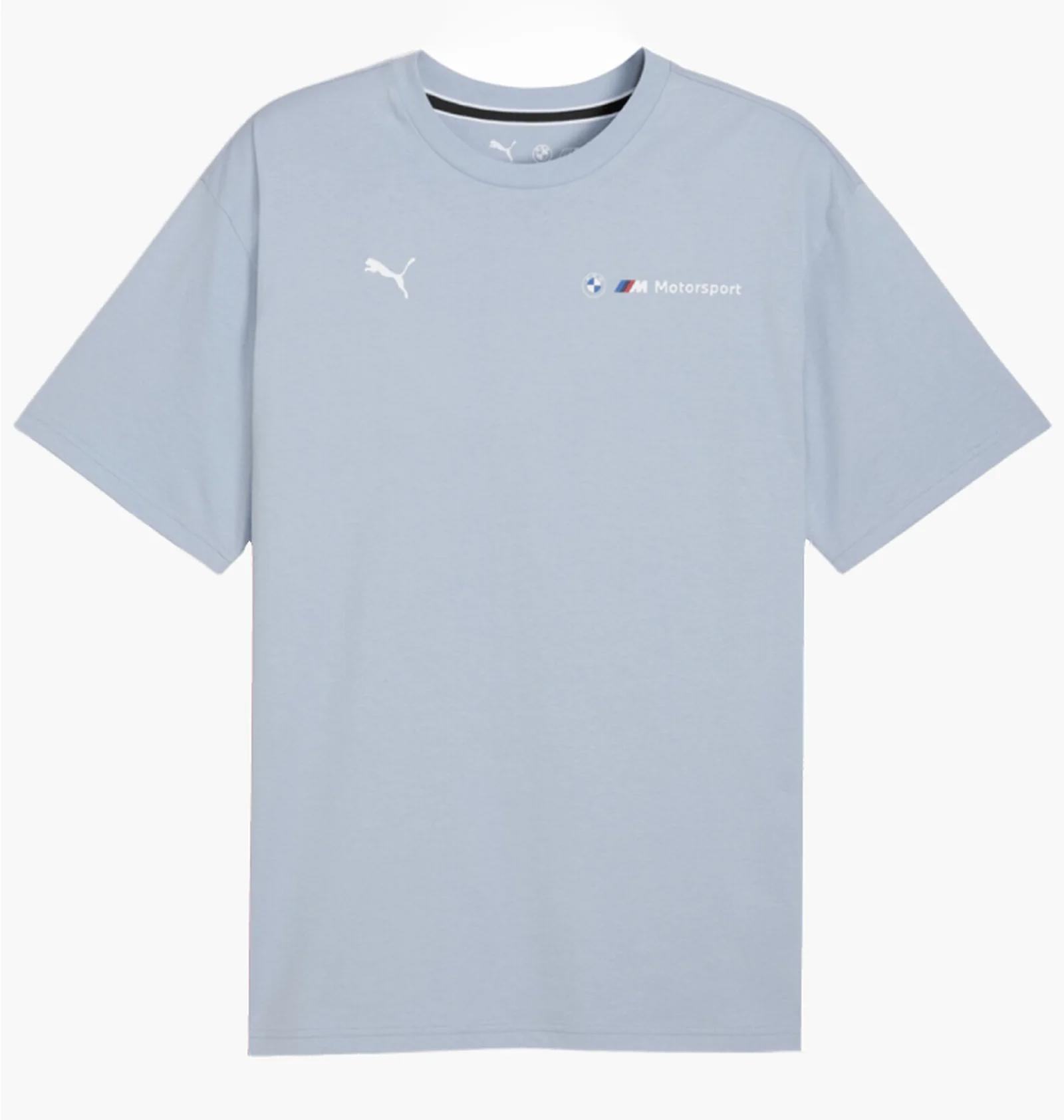 Футболка чоловіча Puma Bmw Essential Logo Tee Light Blue (632516-15) — фото 1