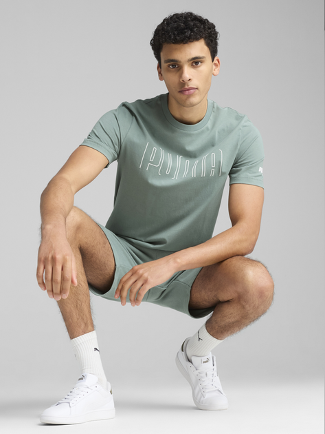 Футболка PUMA SPORT Graphic Tee 68461730 Puma S Фісташковий — фото 4
