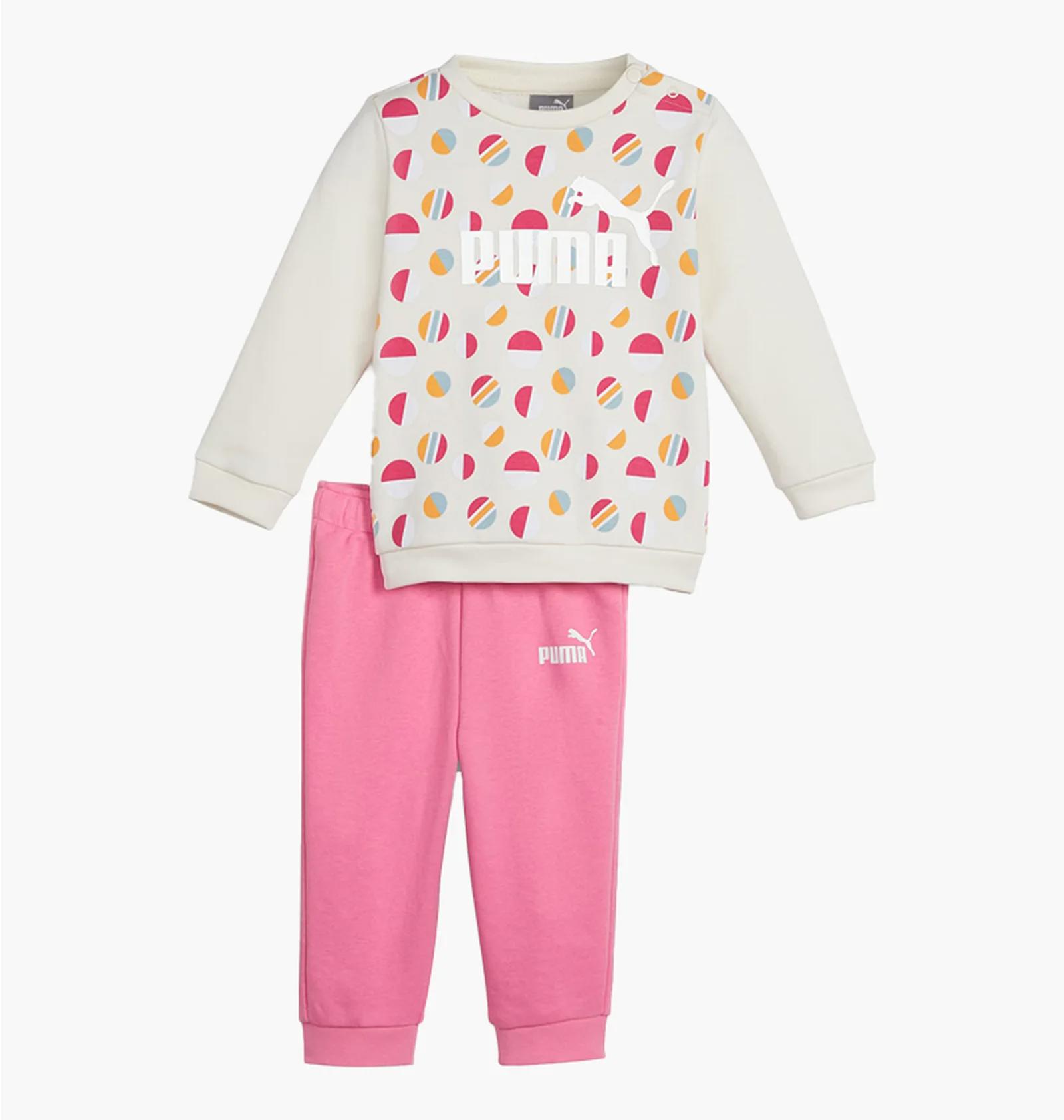 Спортивний костюм дитячий Puma Ess+ Summer Camp Beige/Pink (679280-87) — фото 1