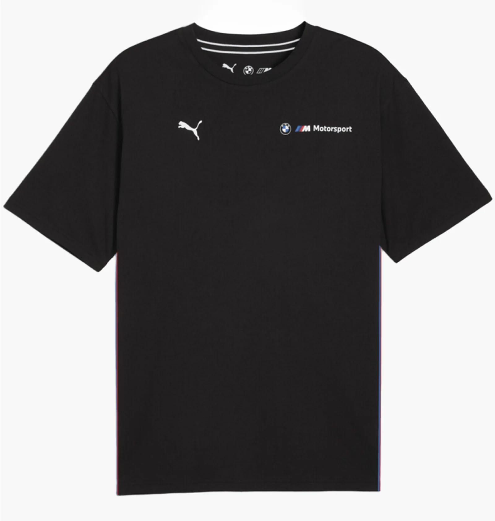 Футболка чоловіча Puma Bmw Essential Logo Tee Black (632516-01) — фото 1