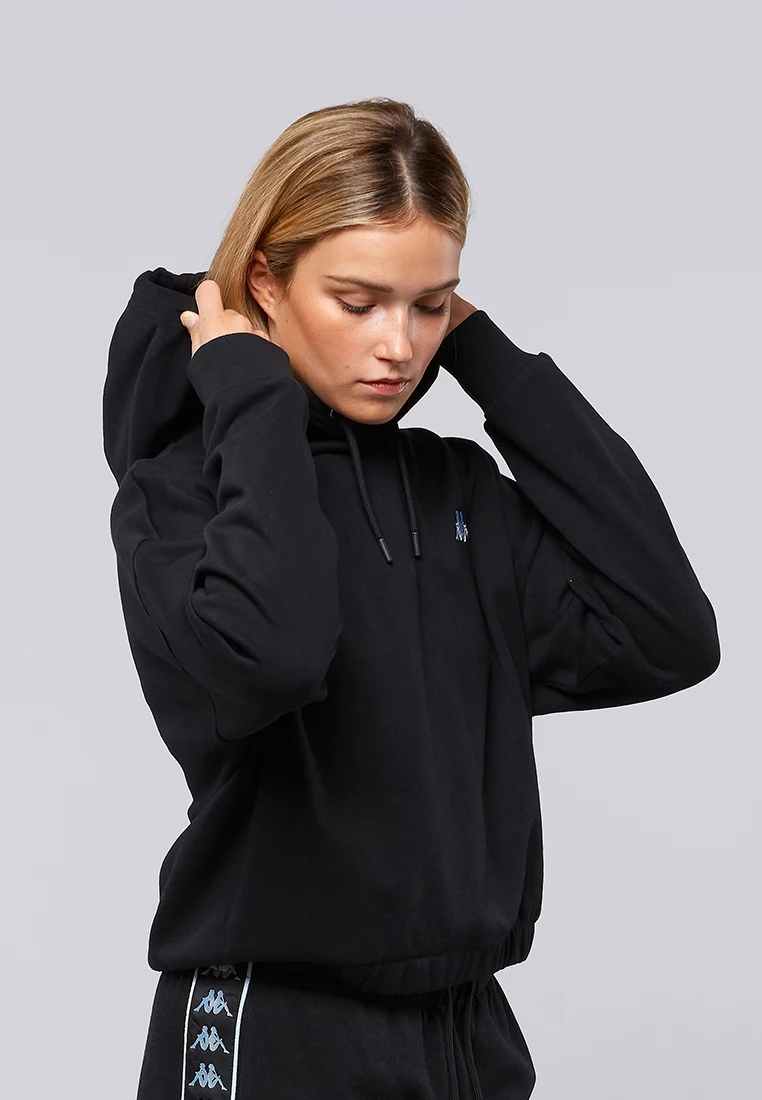 Худі Sports Sweatshirt Regular Fit 710067-19-4006 Kappa L Чорний — фото 3