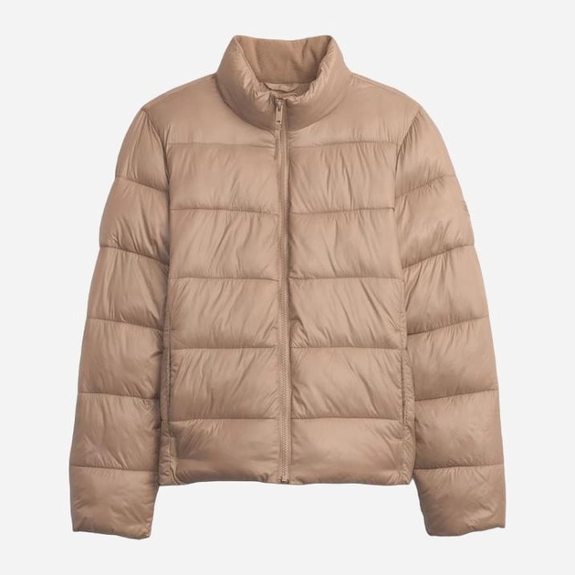 Куртка LIGHTWEIGHT LOGO PUFFER JACKET 724309-00 GAP M Бежевий — фото 1