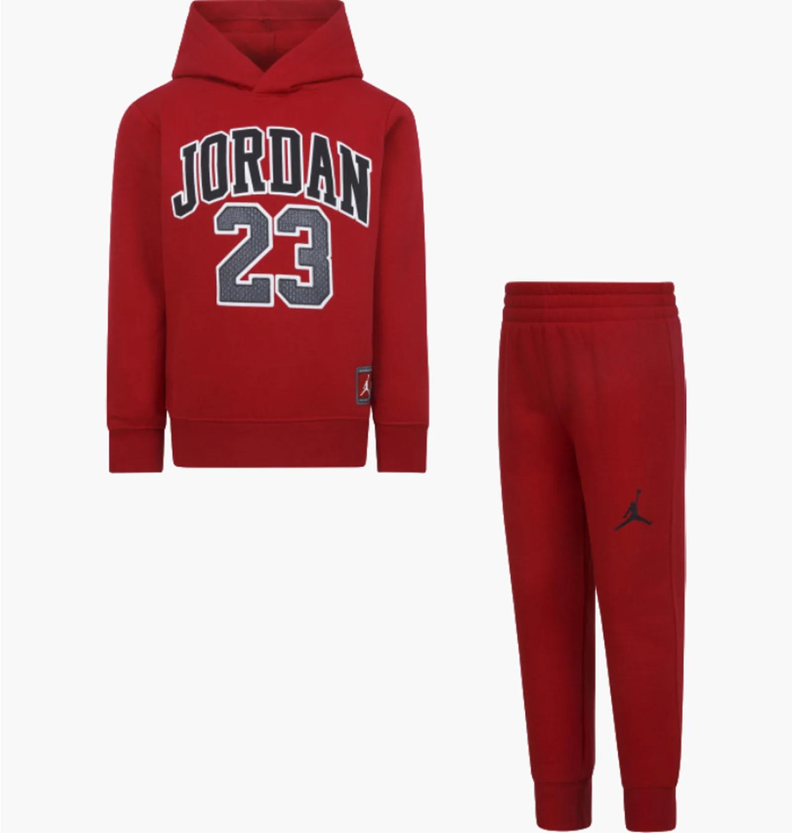 Спортивний костюм дитячий Jordan Jersey Pack Po Set Red (85C651-R78) — фото 1
