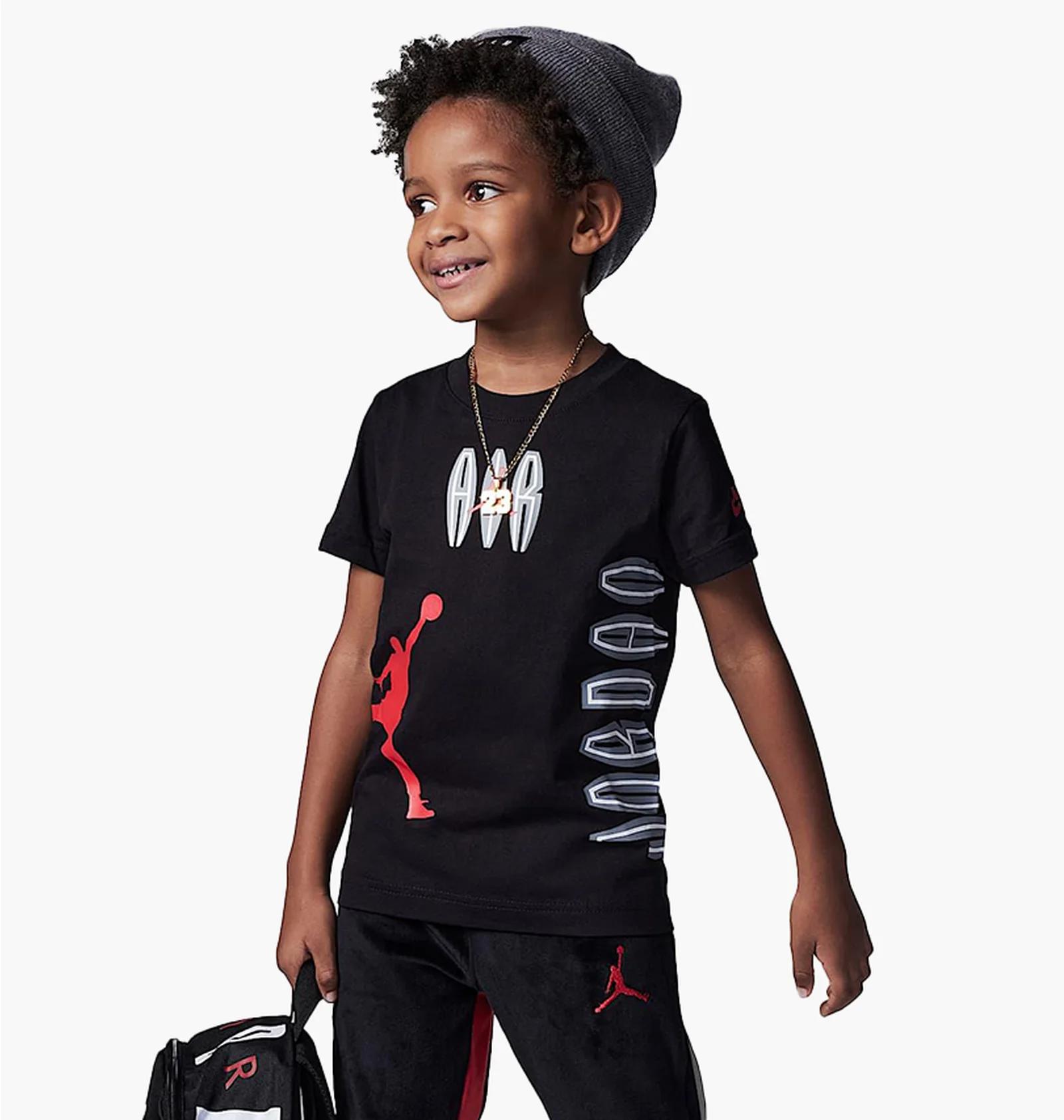 Футболка дитяча Jordan Multi Hit Tee T- Shirt Black (85B720-023) — фото 1