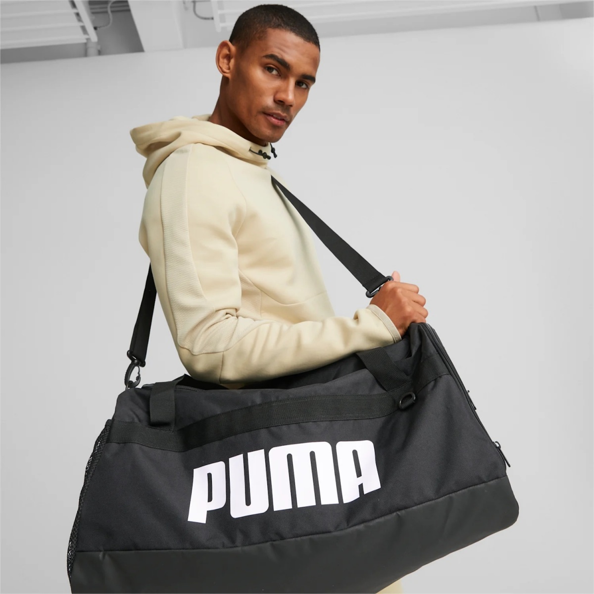 Сумка PUMA Challenger Duffel Bag M 07953101 Puma Чорний — фото 1