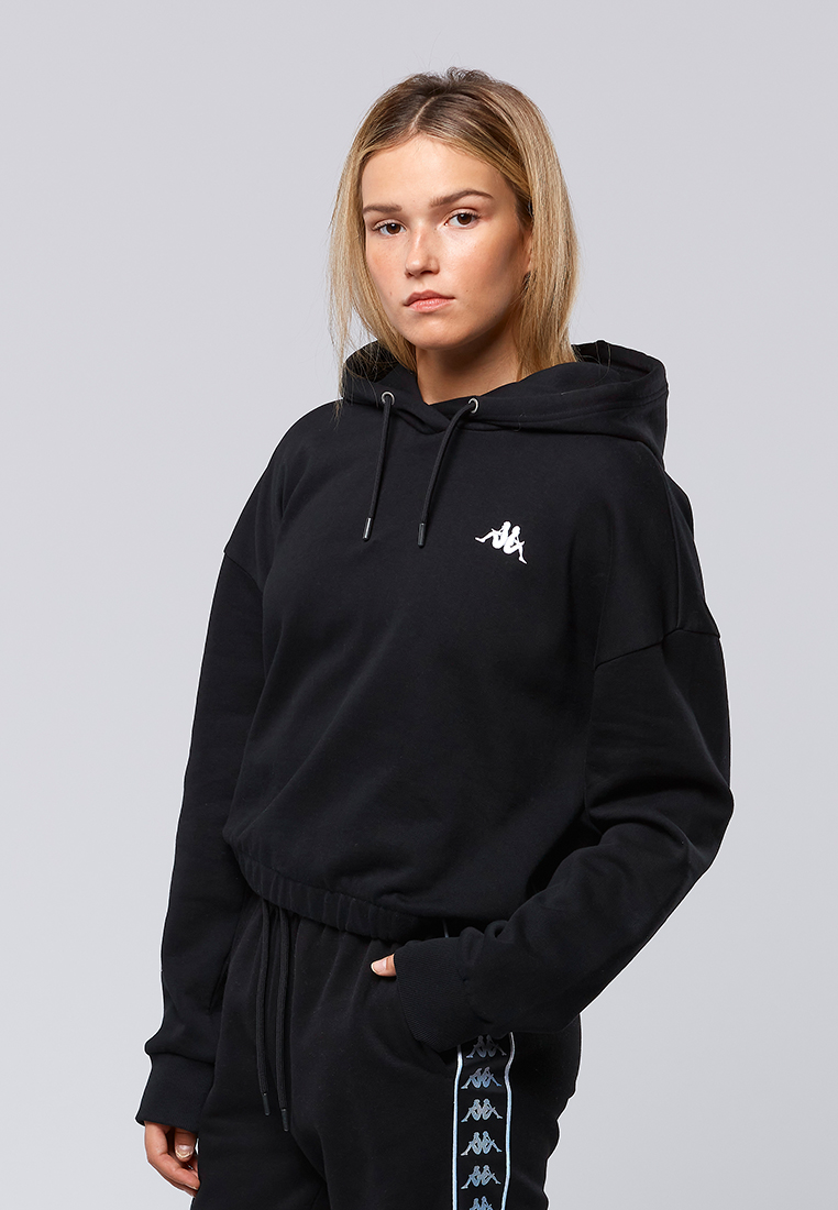 Худі Sports Sweatshirt Regular Fit 710067-19-4006 Kappa L Чорний — фото 1