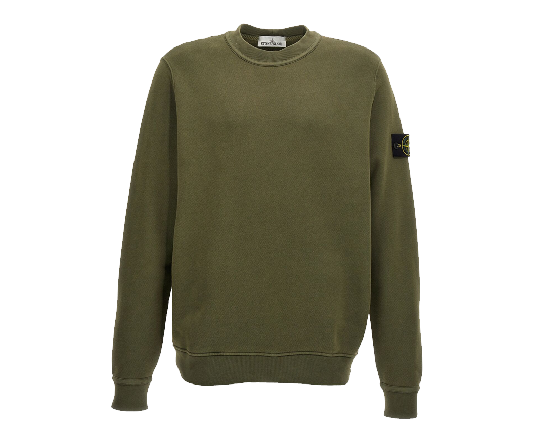 Кофта чоловіча Stone Island Sweatshirt Green (811561241-V0159) — фото 1
