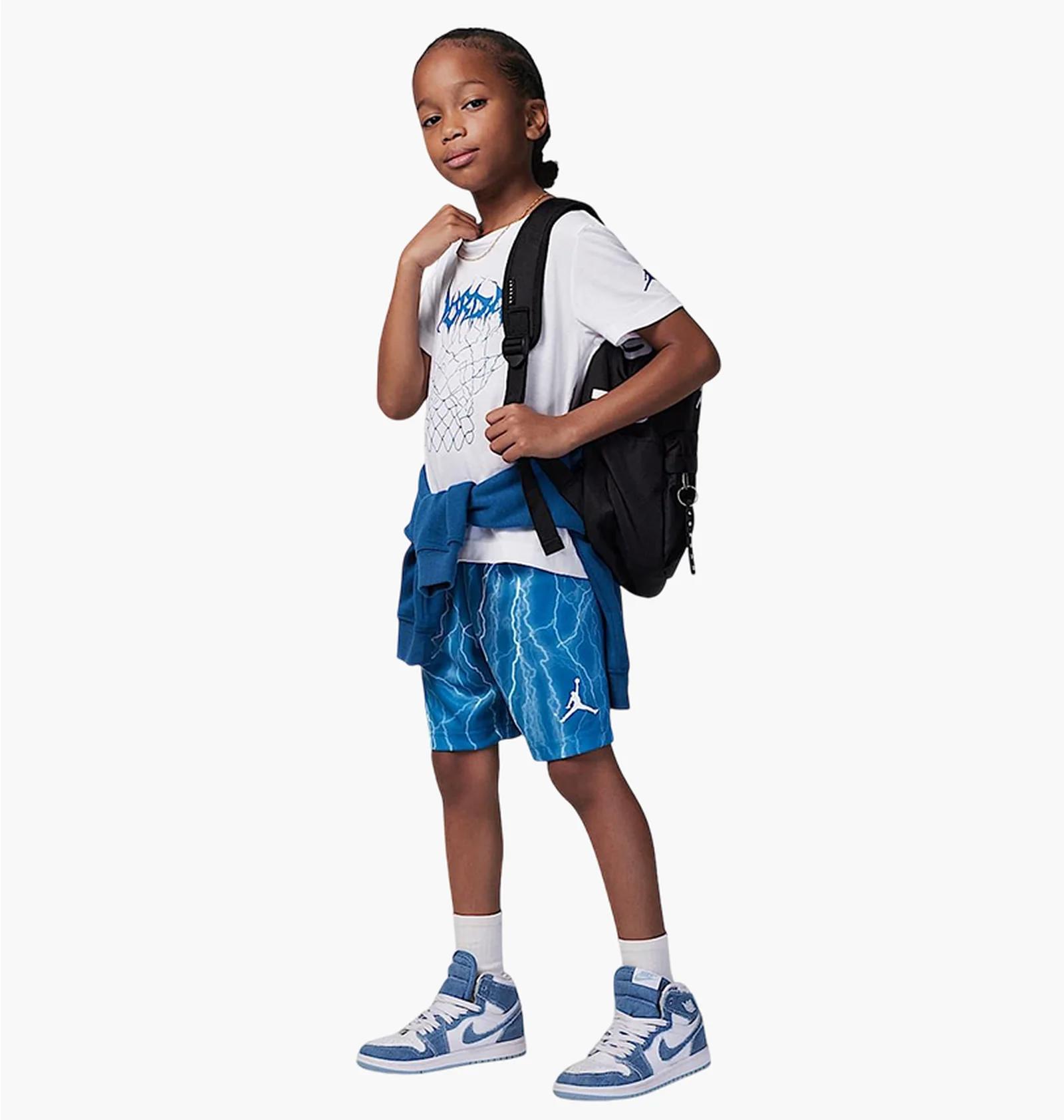 Спортивний костюм дитячий Jordan Mj Sport Mesh Aop White/Blue (85C996-U1R) — фото 1