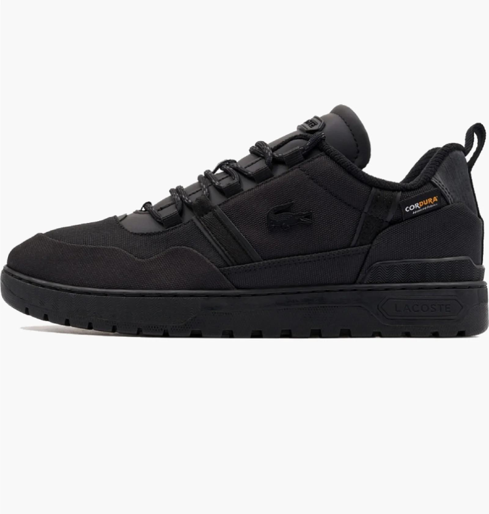 Кросівки чоловічі Lacoste T-Clip Black (748SMA003802H) — фото 1