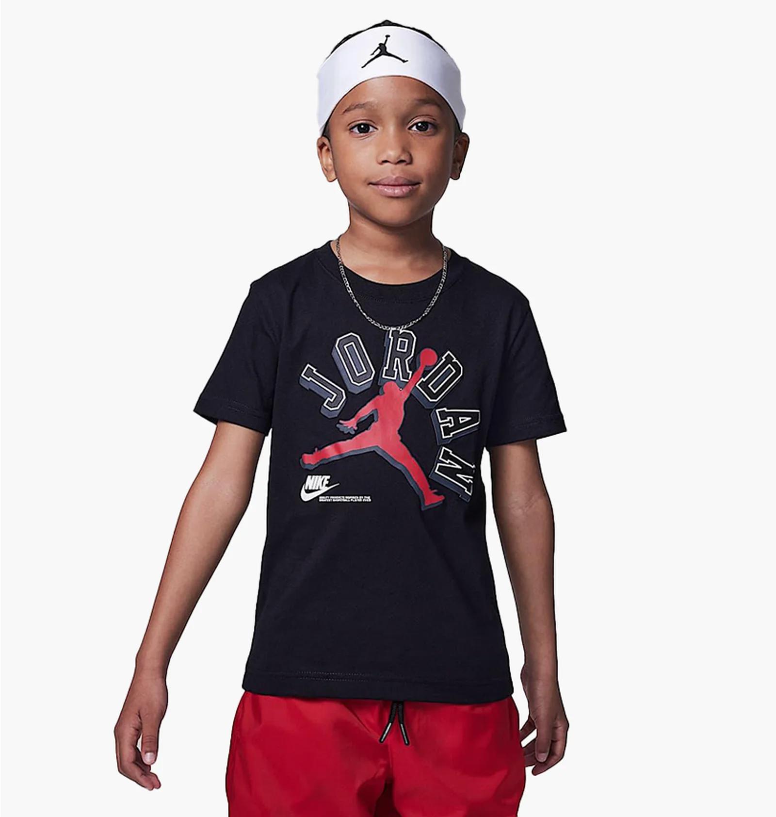 Футболка дитяча Jordan Varsity Jumpman Graphic T- Shirt Black (85C612-023) — фото 1
