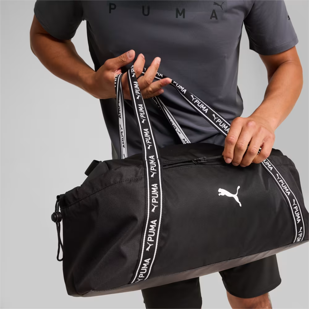 Спортивна сумка AT ESS Sports Bag 09078001 Puma Чорний — фото 7