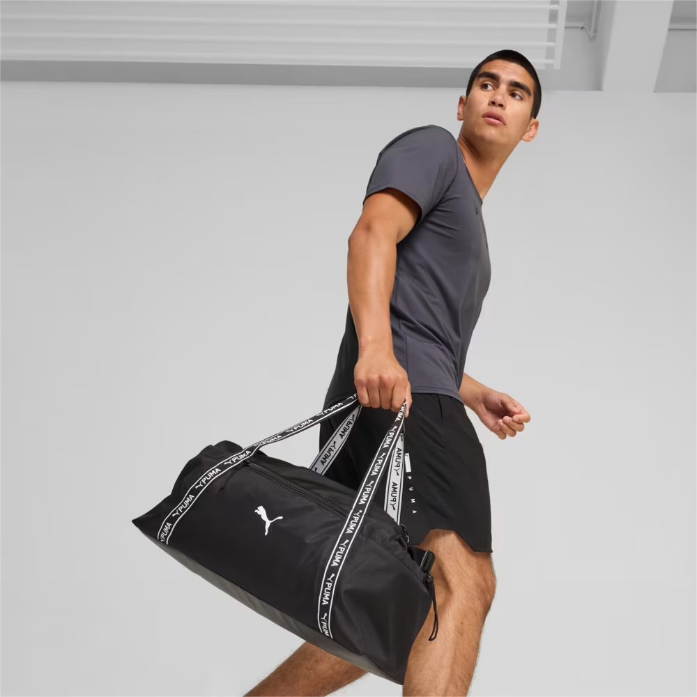 Спортивна сумка AT ESS Sports Bag 09078001 Puma Чорний — фото 6