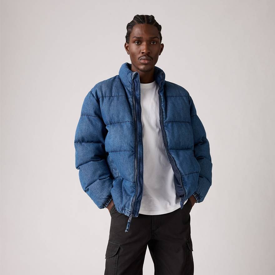 Куртка Levi's men's piedmont short puffer jacket — фото 1