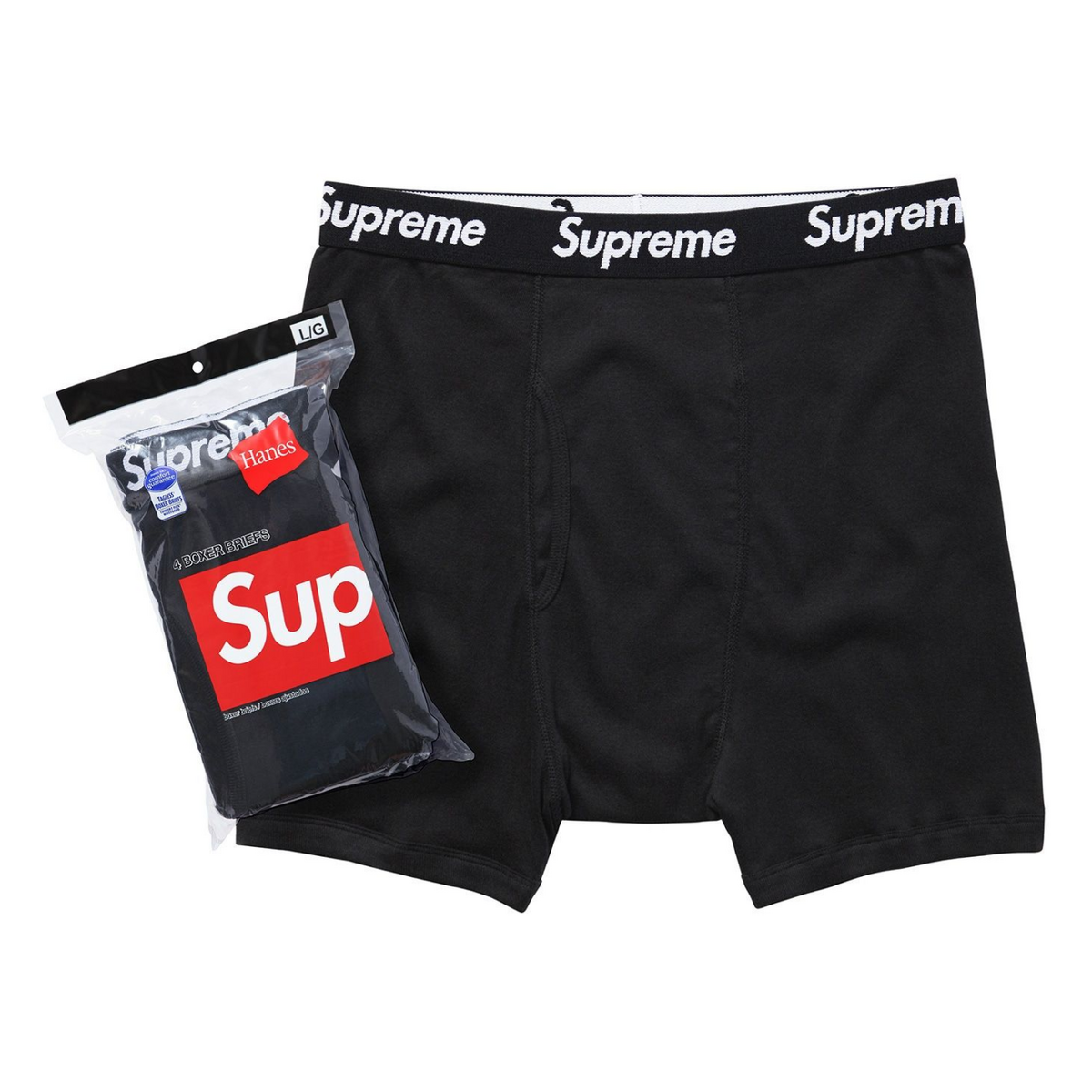 Боксери Supreme/Hanes Boxer Briefs — фото 1