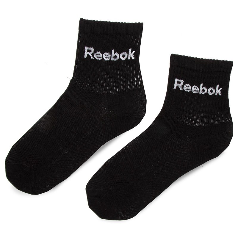 Шкарпетки Reebok 3 Pack Crew Socks In Black (AB5280) — фото 1