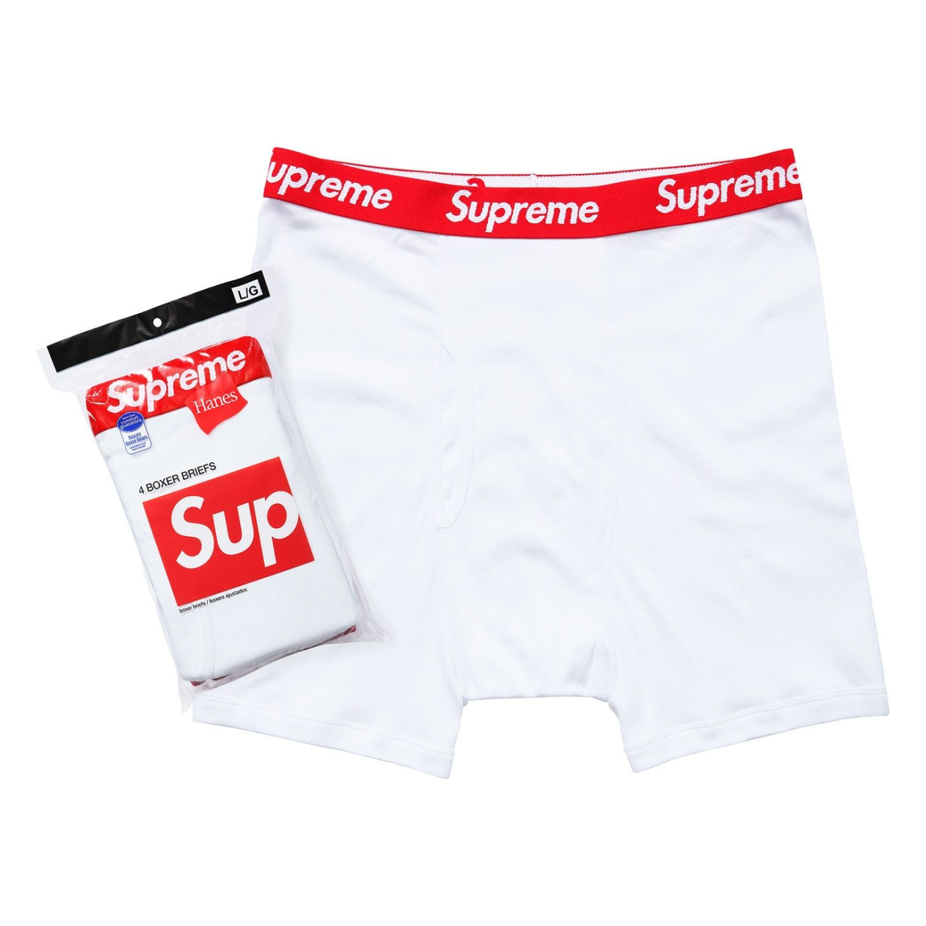 Боксери Supreme/Hanes Boxer Briefs — фото 1