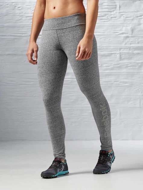 ЖІНОЧІ ЛОСИНИ(ЛЕГГІНСИ) Reebok ELEMENTS LOGO LEGGING — фото 1