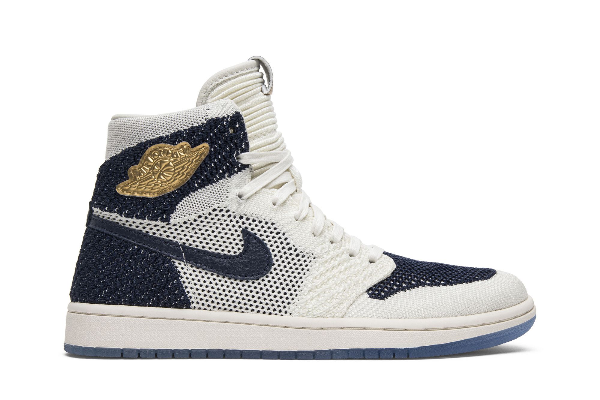Кросівки Jordan 1 retro high flyknit re2pect — фото 1