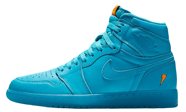 Кросівки Jordan 1 retro high og gatorade blue lagoon — фото 1