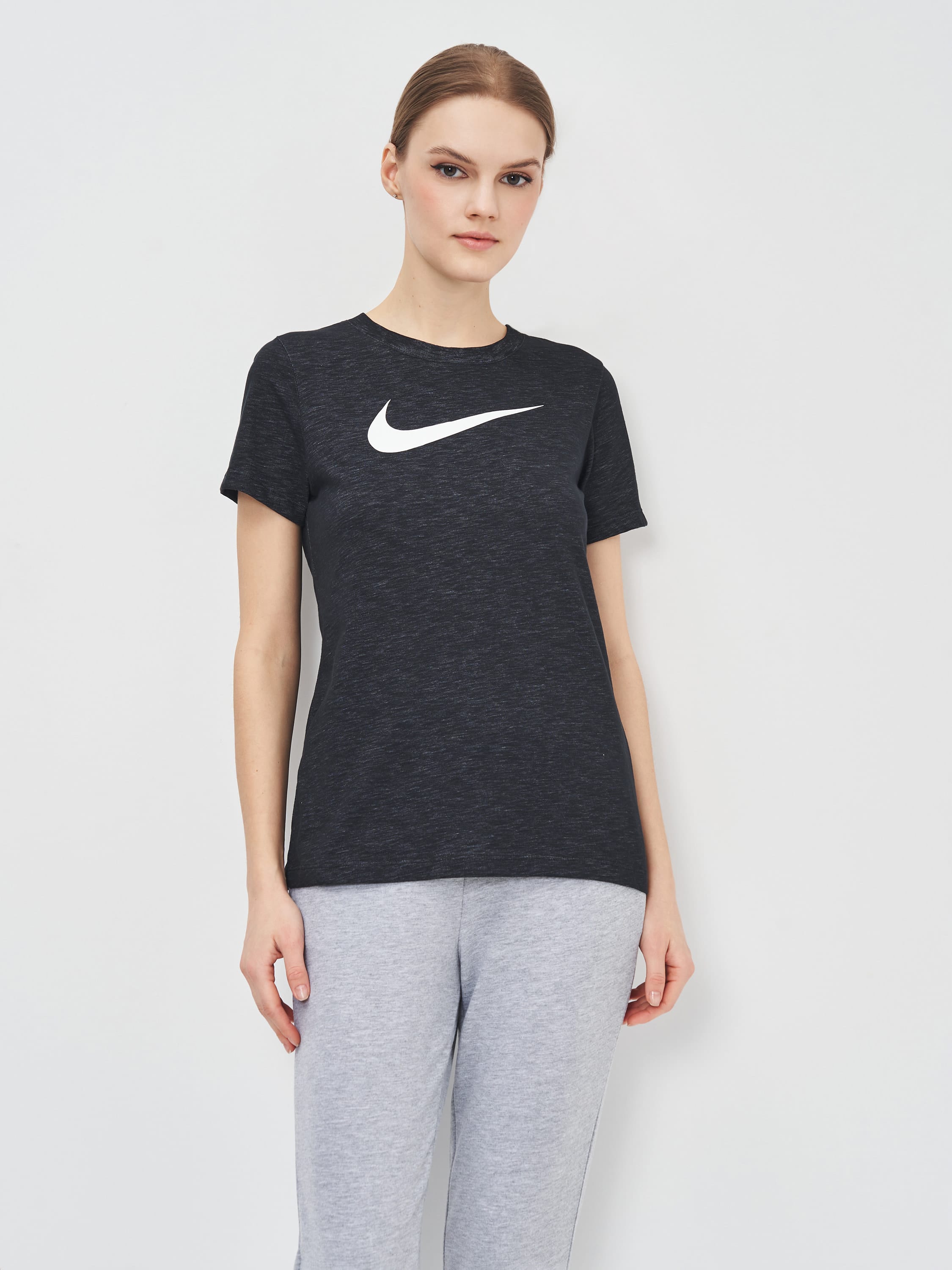 Футболка жіноча Nike W Nk Dry Tee Dfc Crew (AQ3212-010) — фото 1