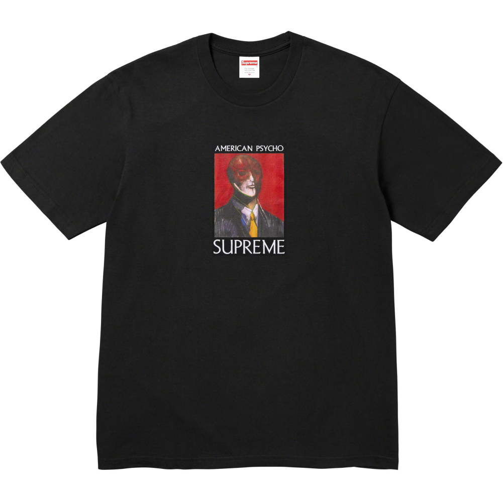 Футболка Supreme American Psycho Tee black — фото 1