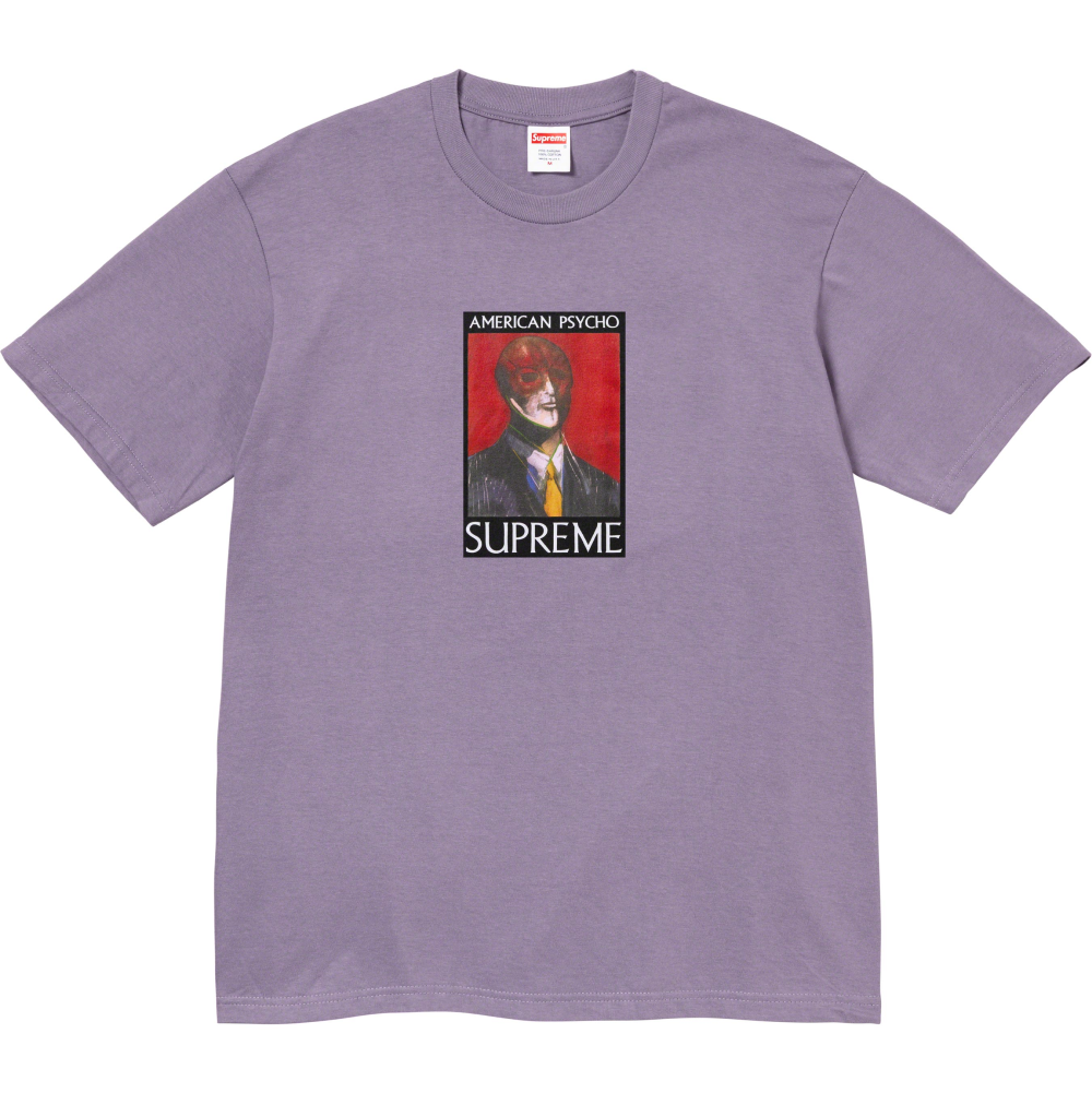 Футболка Supreme American Psycho Tee purple — фото 1
