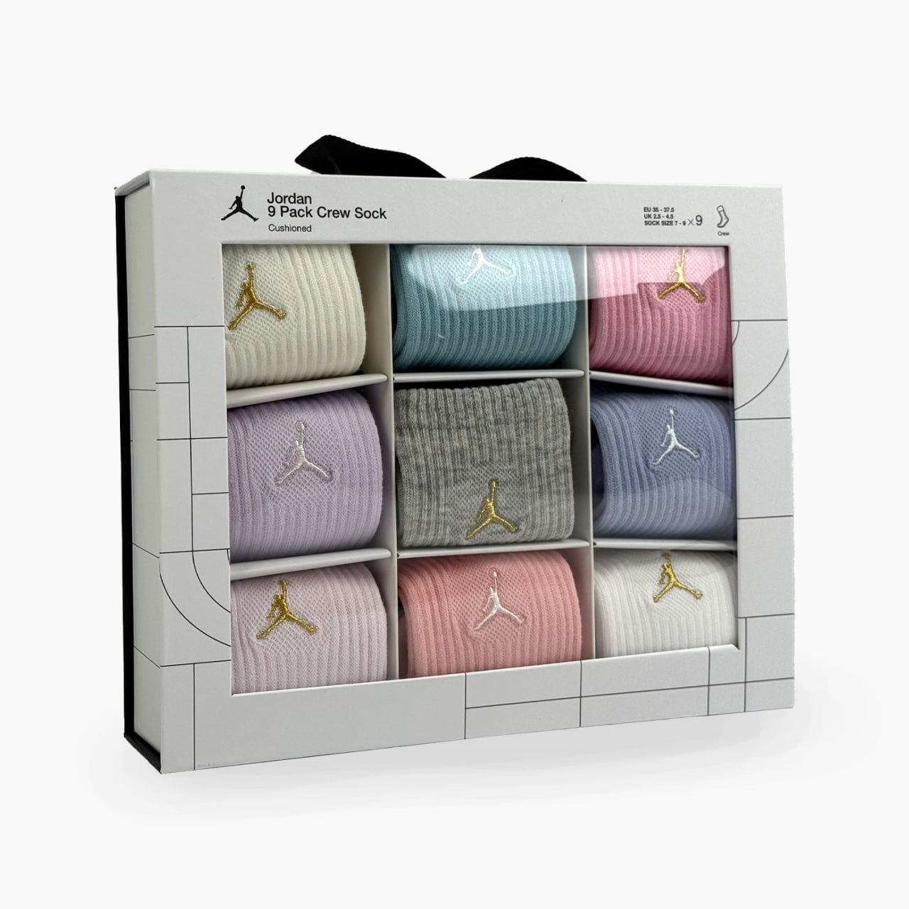 Шкарпетки Jordan Jdn Holiday 9Pk Crew Gift Box (BJ0810-782) — фото 1