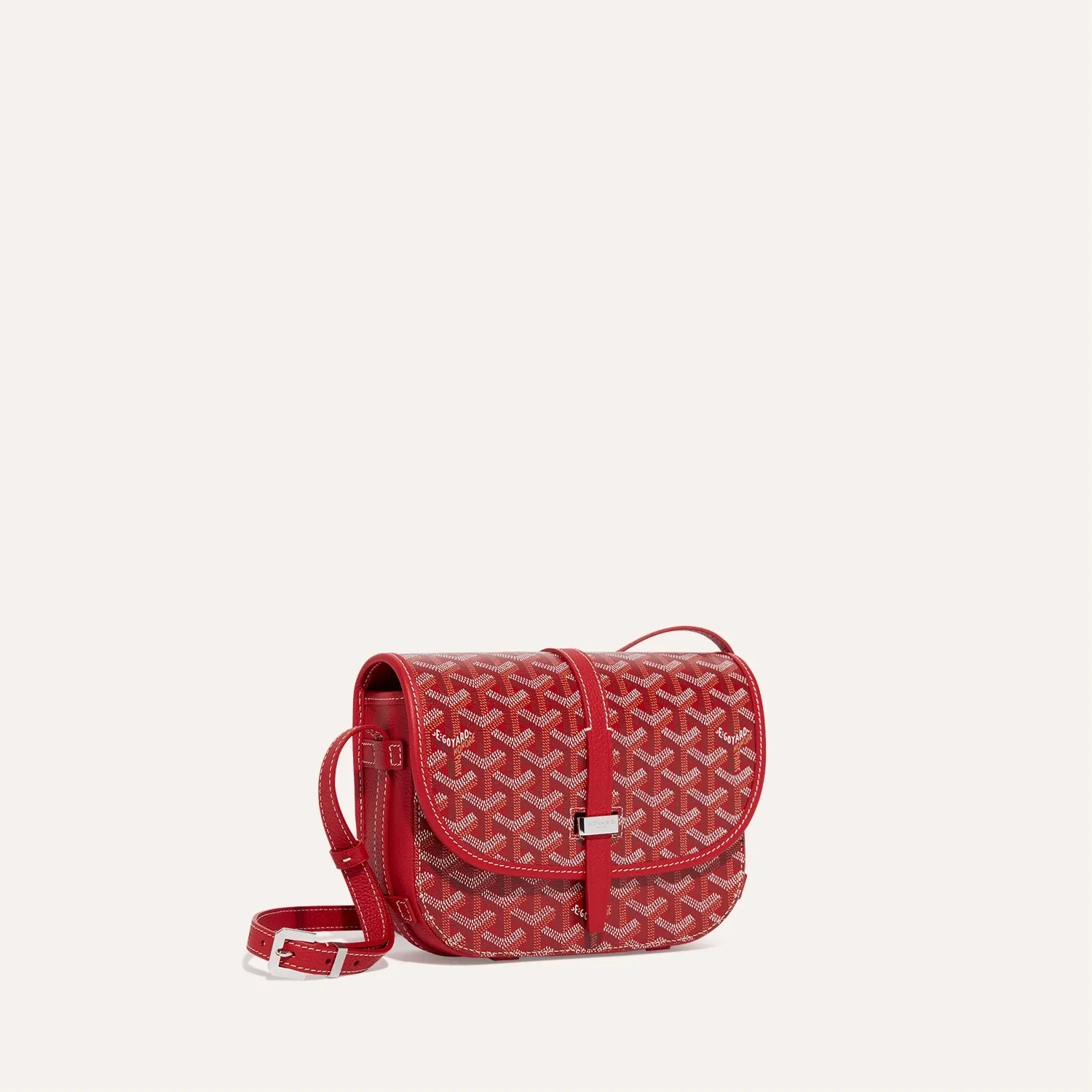 Goyard Belvedere PM Bag Red — фото 1